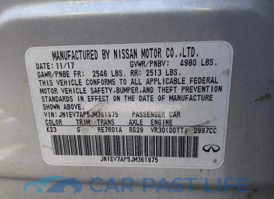 JN1EV7AP5JM361975# 9