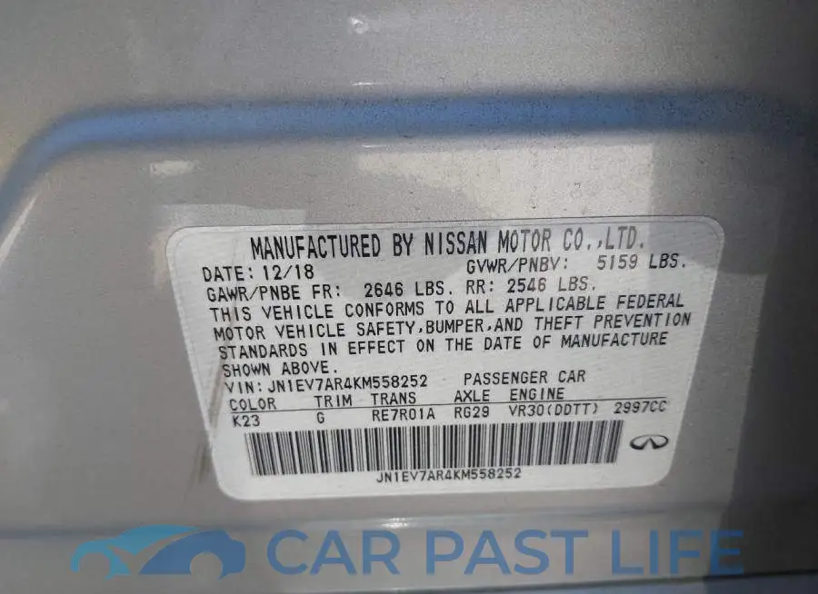JN1EV7AR4KM558252# 9