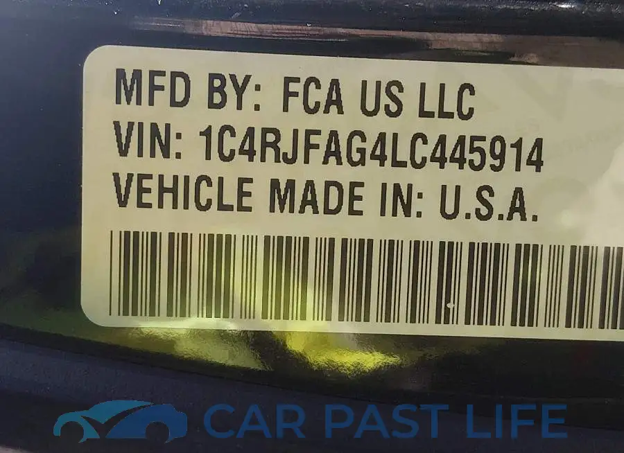 1C4RJFAG4LC445914# 9