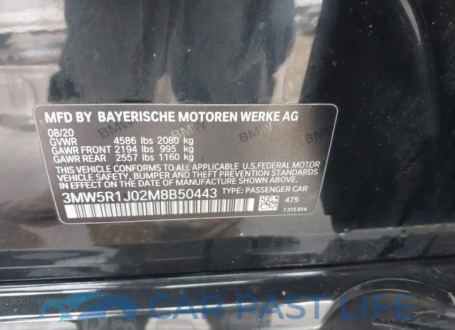 3MW5R1J02M8B50443# 9