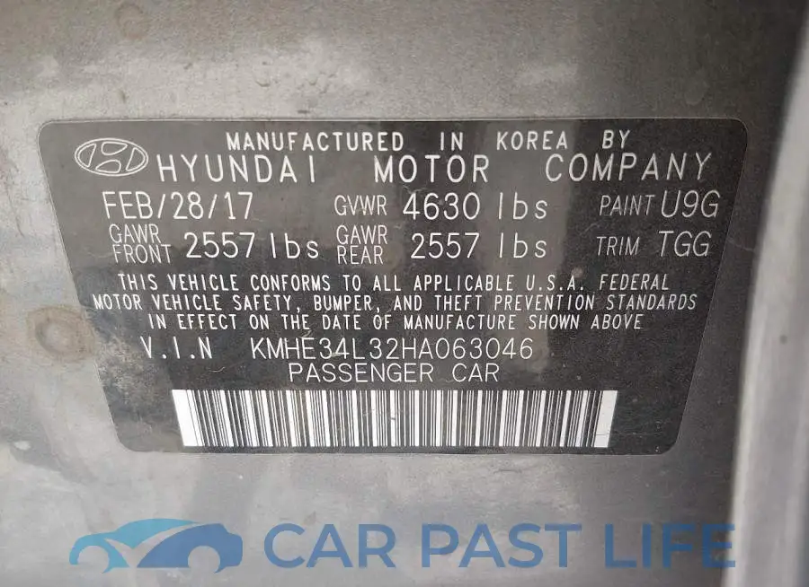 KMHE34L32HA063046# 9