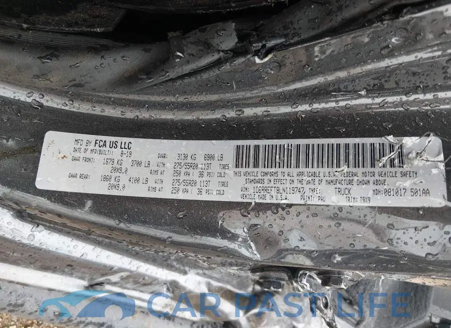 1C6RREFT8LN119747# 9
