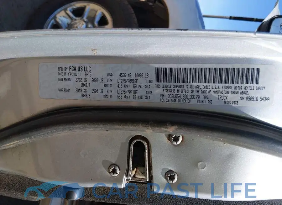 3C6UR5HL8GG133170# 9