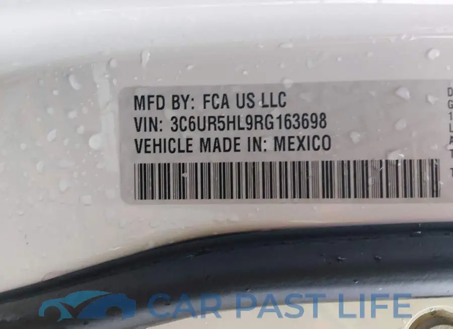 3C6UR5HL9RG163698# 9