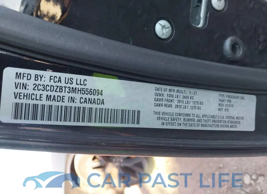 2C3CDZBT3MH556094# 9