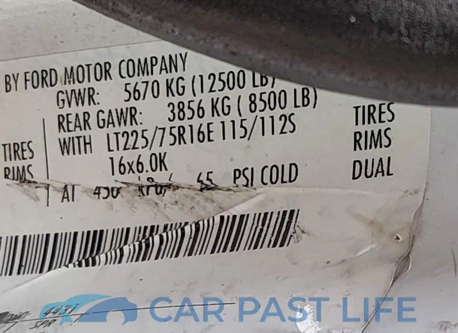 1FDWE3FS6JDC25941# 9
