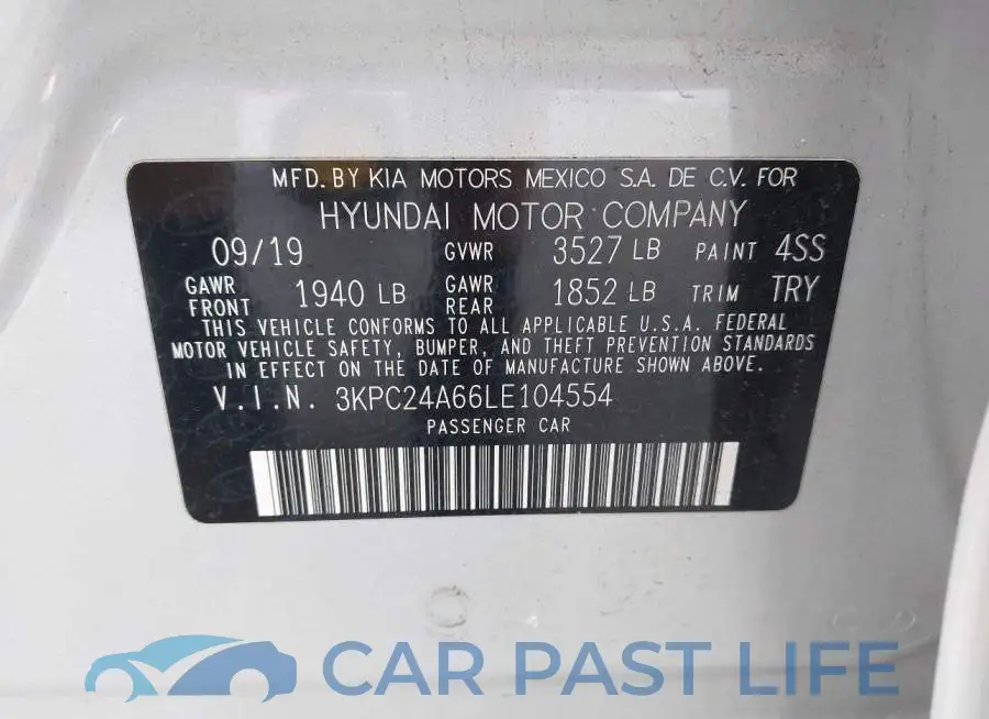 3KPC24A66LE104554# 9