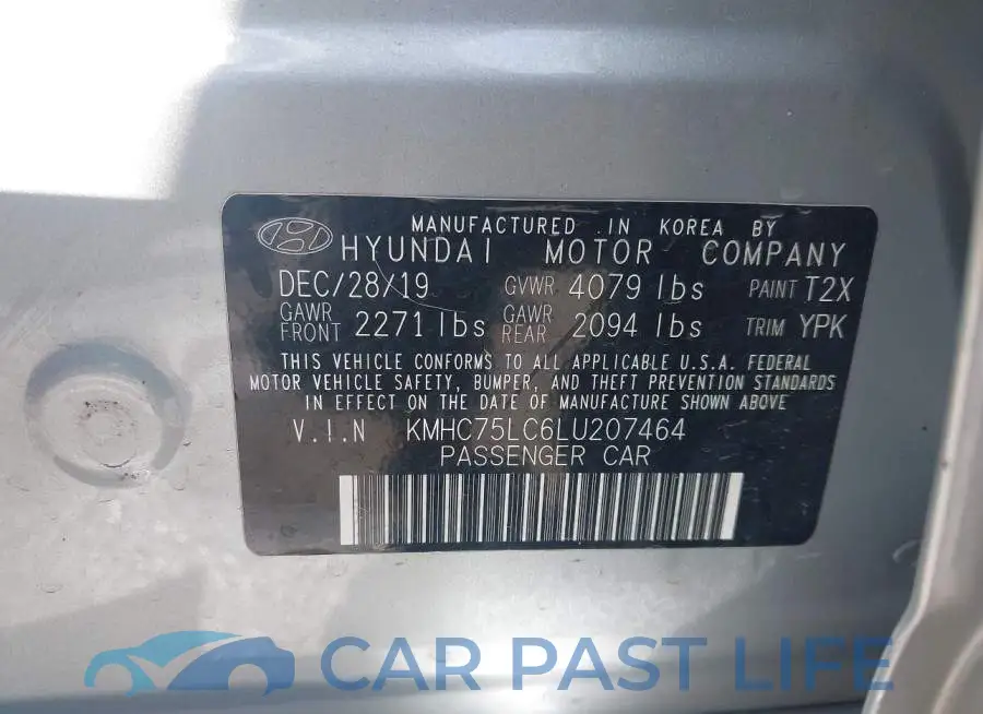 KMHC75LC6LU207464# 9