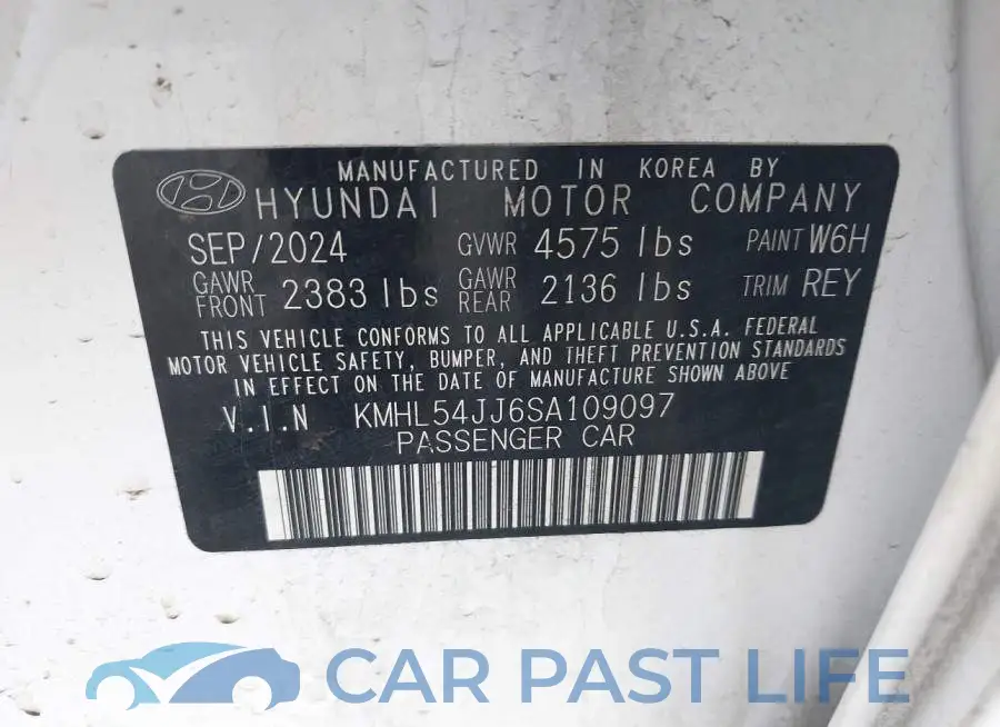 KMHL54JJ6SA109097# 9