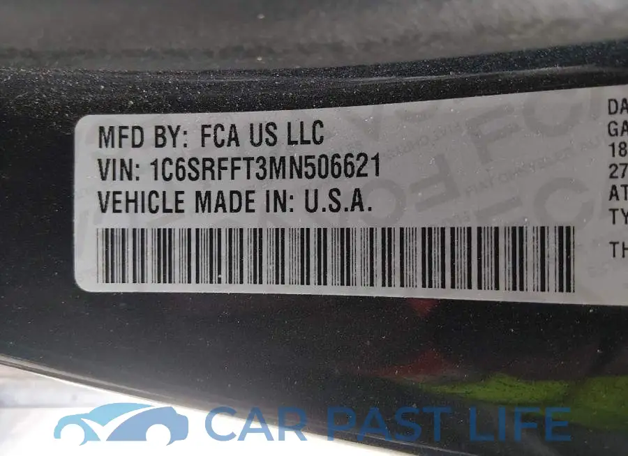 1C6SRFFT3MN506621# 9
