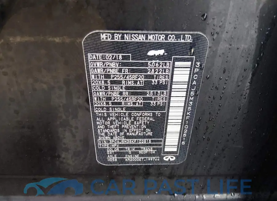 3PCAJ5M35KF102515# 9