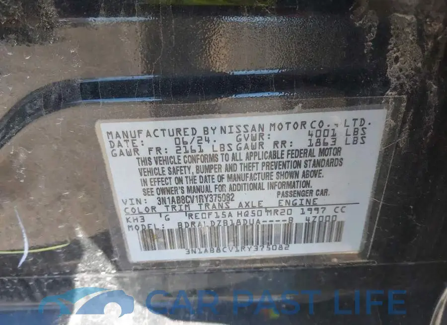 3N1AB8CV1RY375082# 9