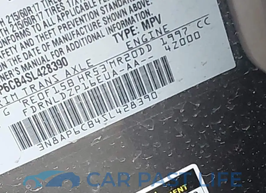 3N8AP6CB4SL428390# 9