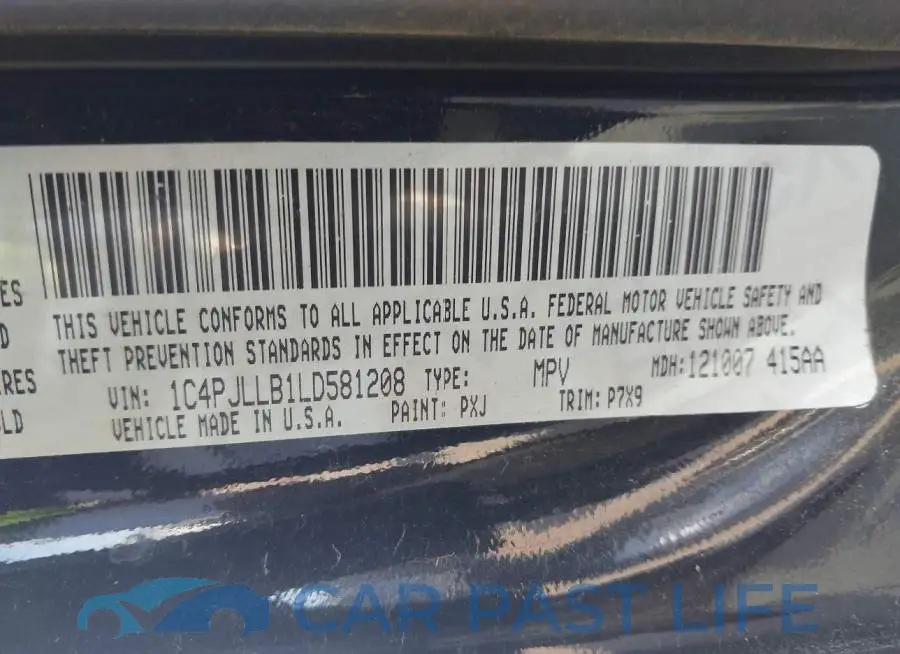 1C4PJLLB1LD581208# 9