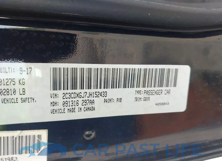 2C3CDXGJ7JH152433# 9