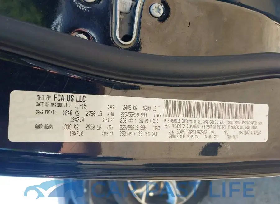3C4PDCGB2GT167002# 9