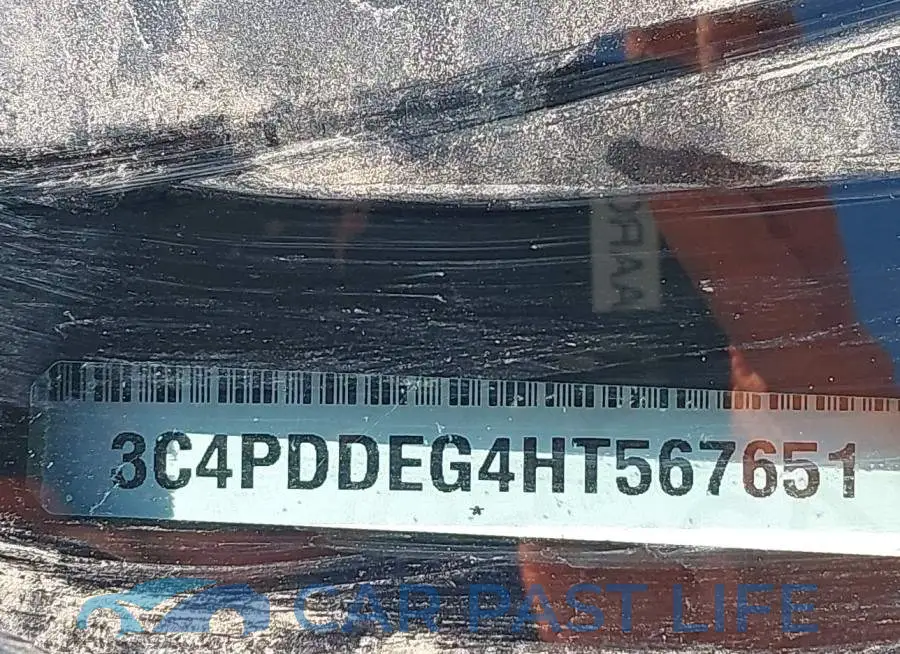 3C4PDDEG4HT567651# 9