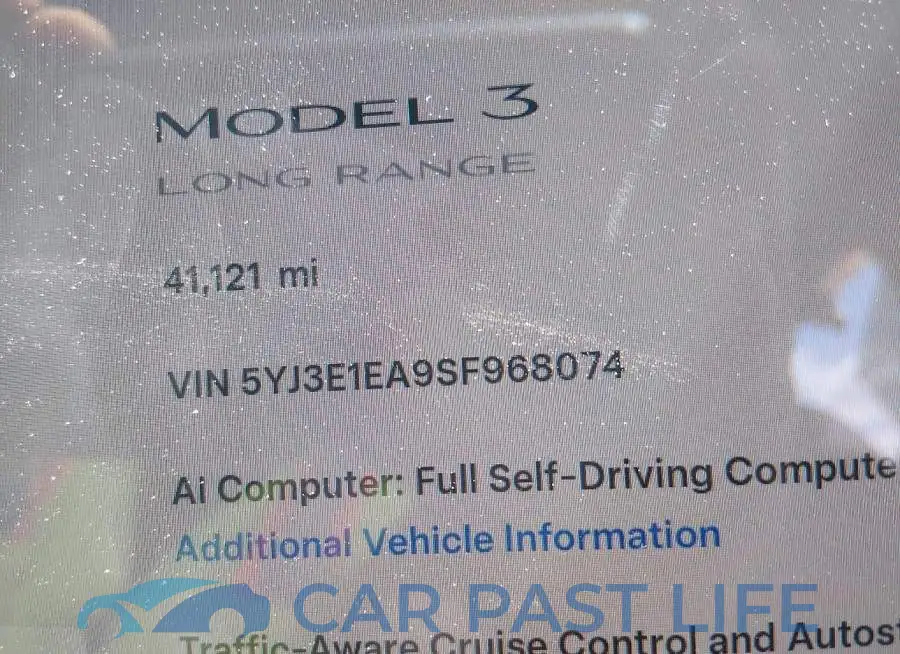 5YJ3E1EA9SF968074# 9