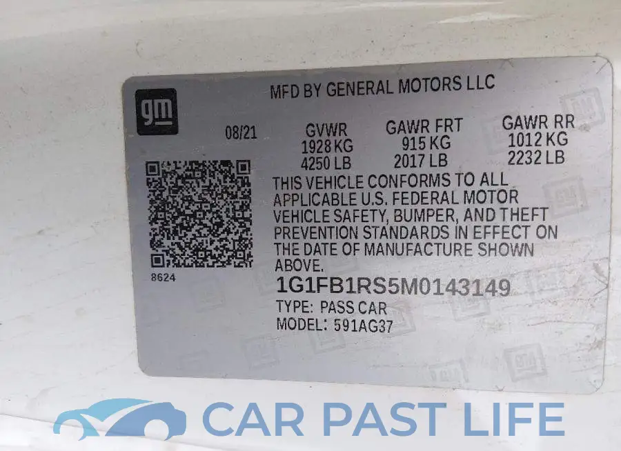 1G1FB1RS5M0143149# 9