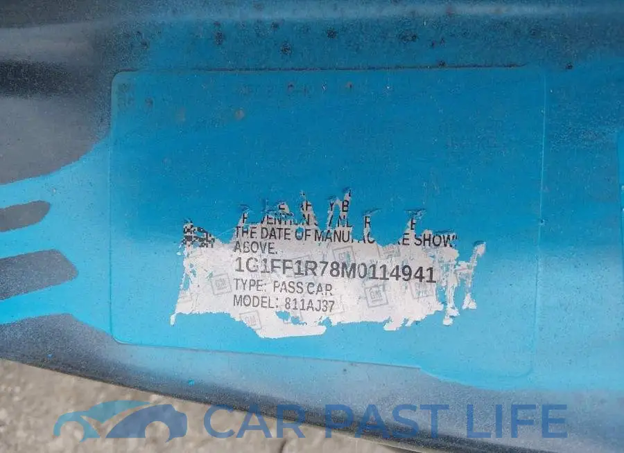 1G1FF1R78M0114941# 9
