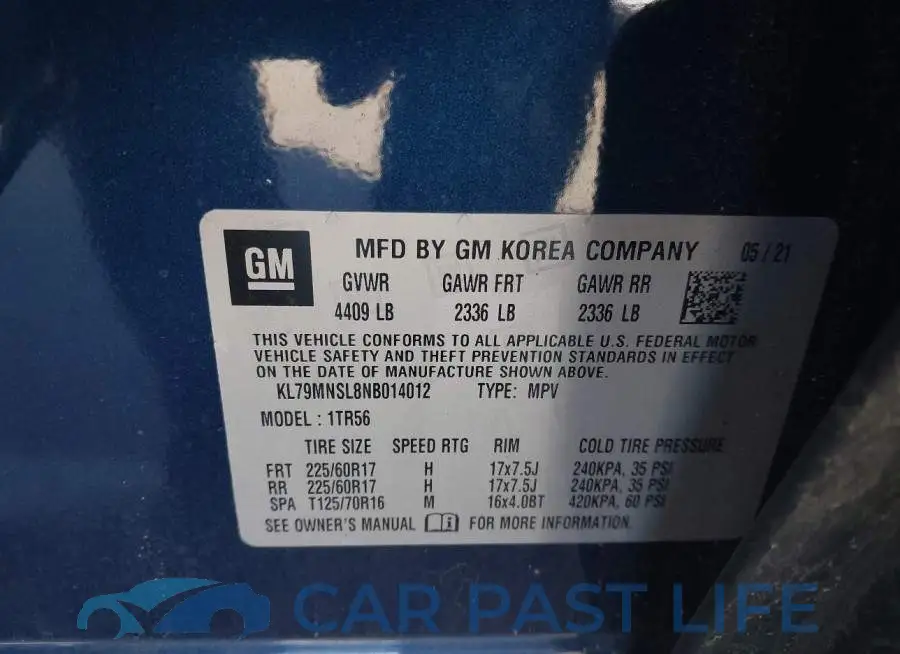 KL79MNSL8NB014012# 9