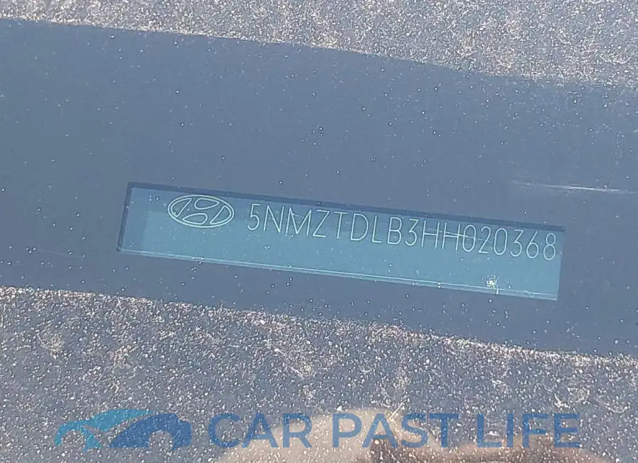 5NMZTDLB3HH020368# 17