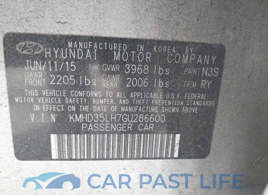 KMHD35LH7GU286600# 9