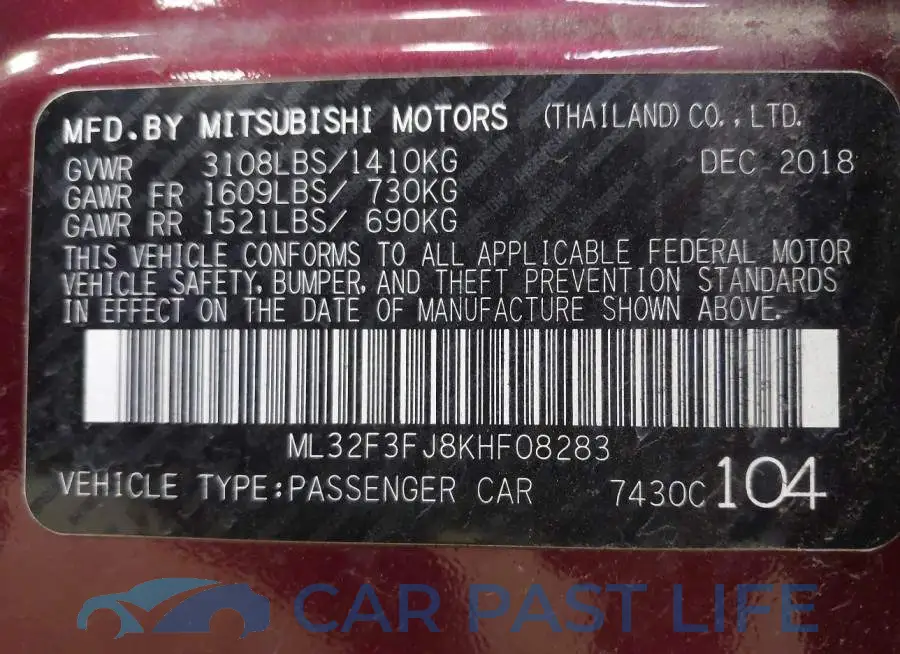 ML32F3FJ8KHF08283# 9
