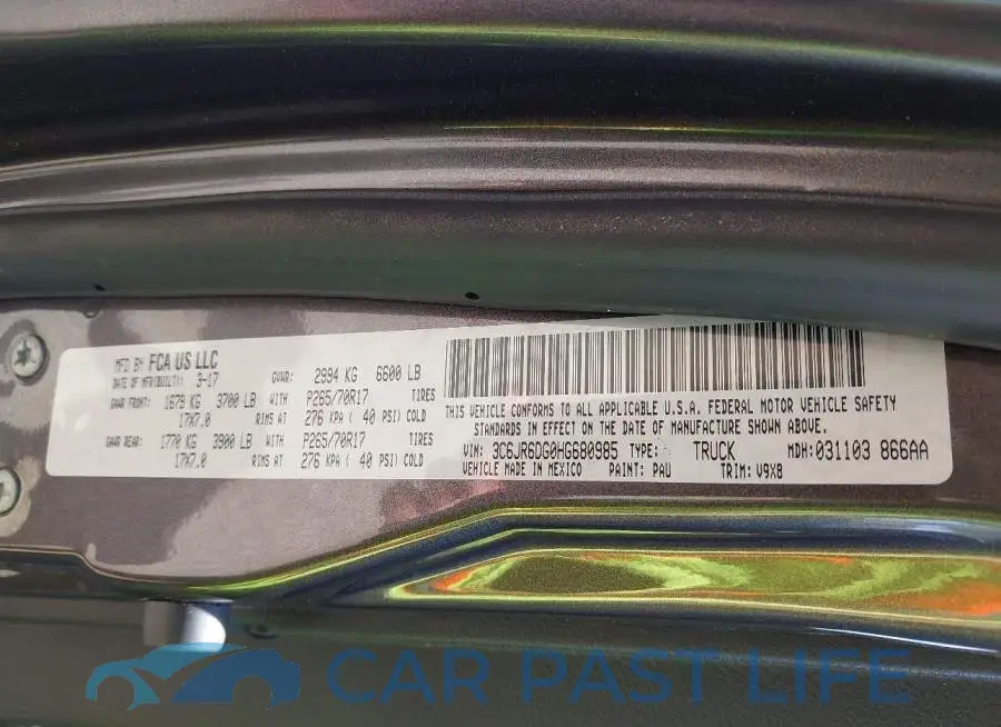 3C6JR6DG0HG680985# 9