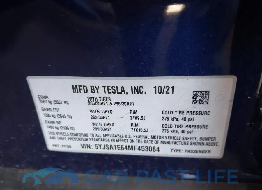 5YJSA1E64MF453084# 9