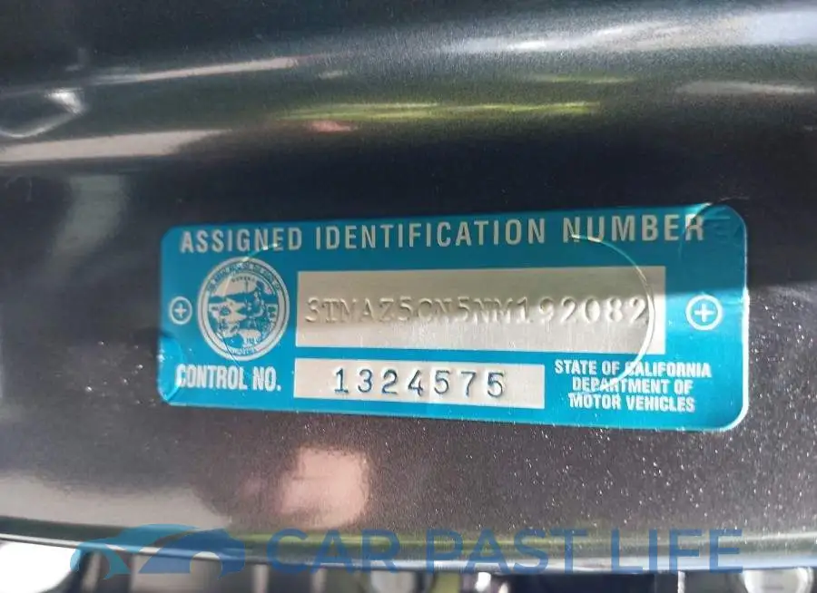 3TMAZ5CN5NM192082# 9