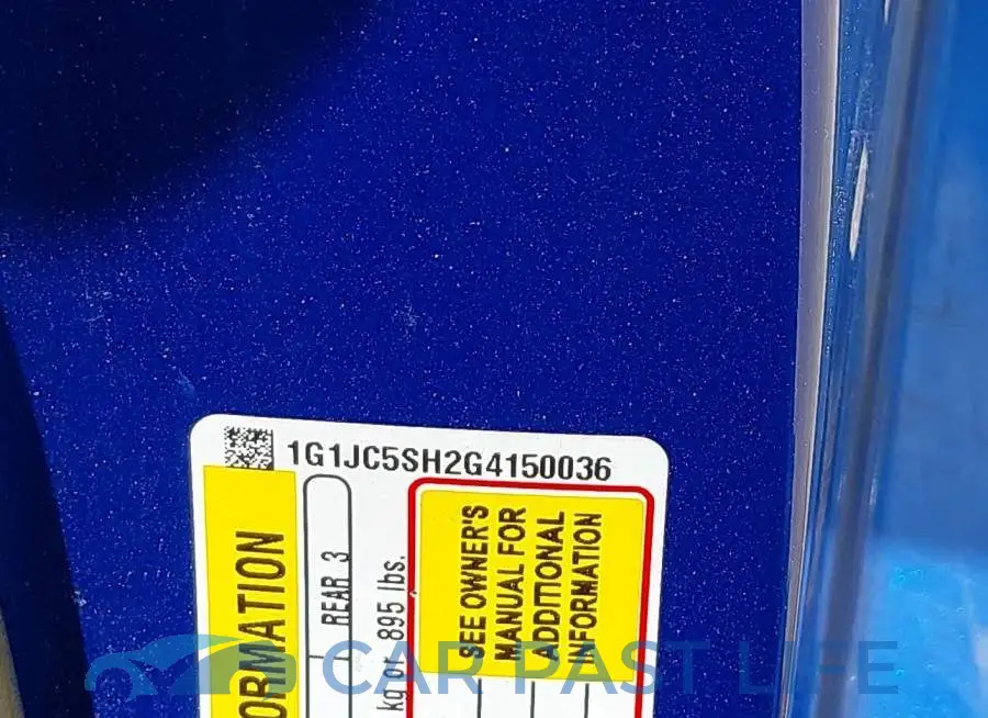1G1JC5SH2G4150036# 9