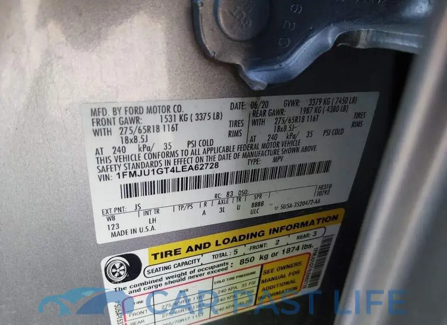 1FMJU1GT4LEA62728# 9