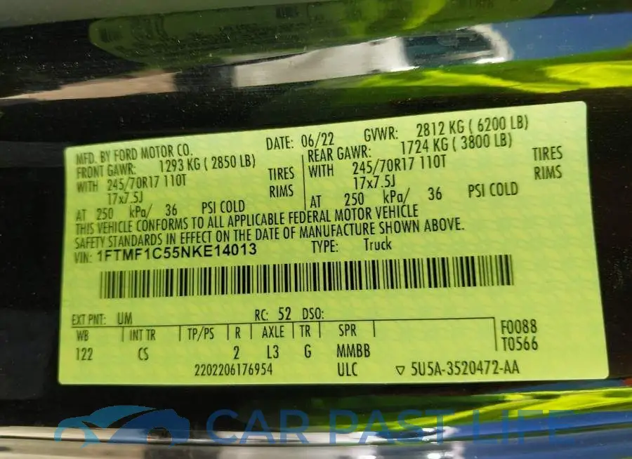 1FTMF1C55NKE14013# 9