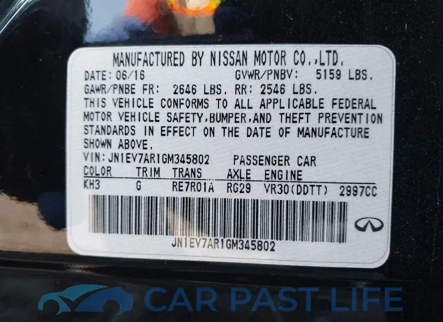 JN1EV7AR1GM345802# 9