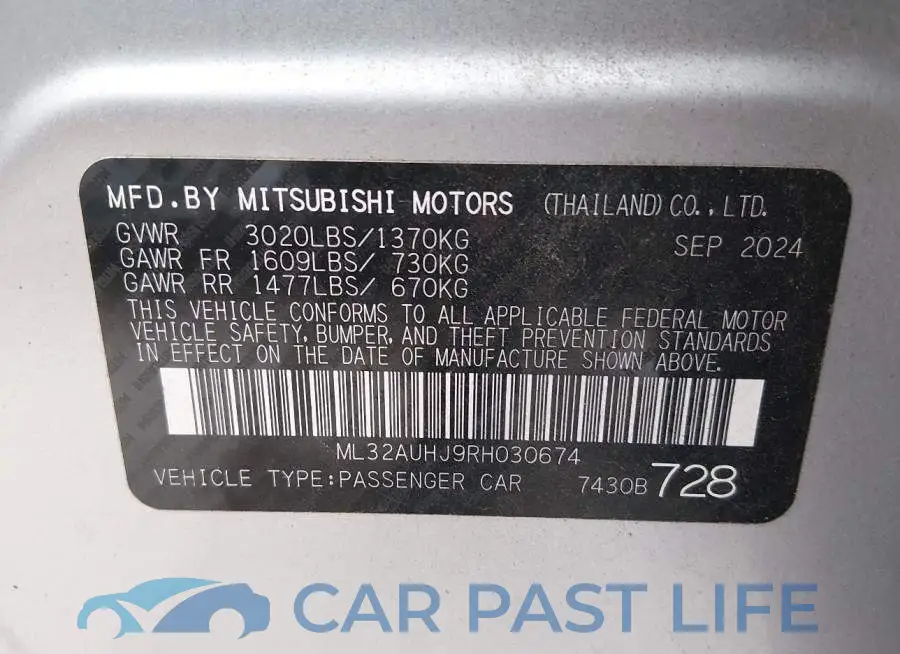 ML32AUHJ9RH030674# 9