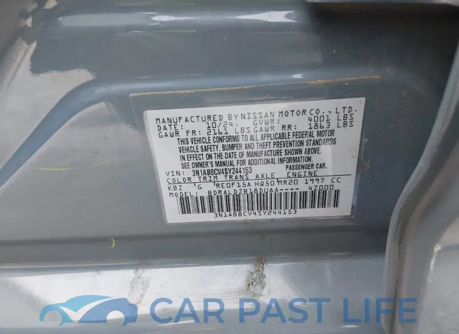 3N1AB8CV4SY244153# 9