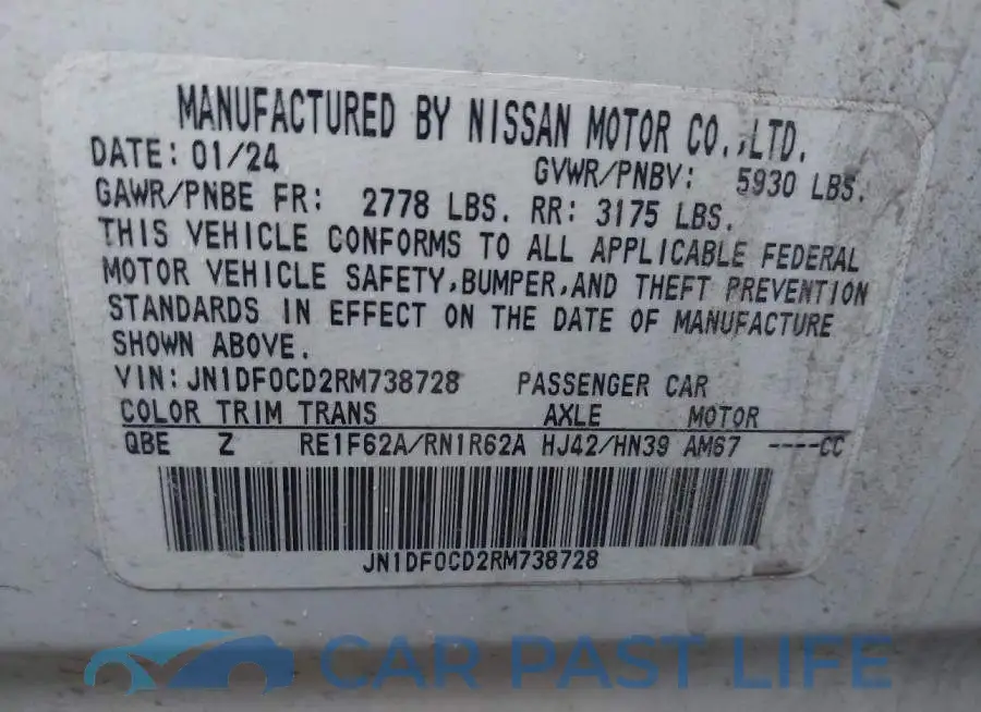 JN1DF0CD2RM738728# 9