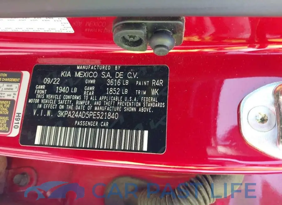 3KPA24AD5PE521840# 9