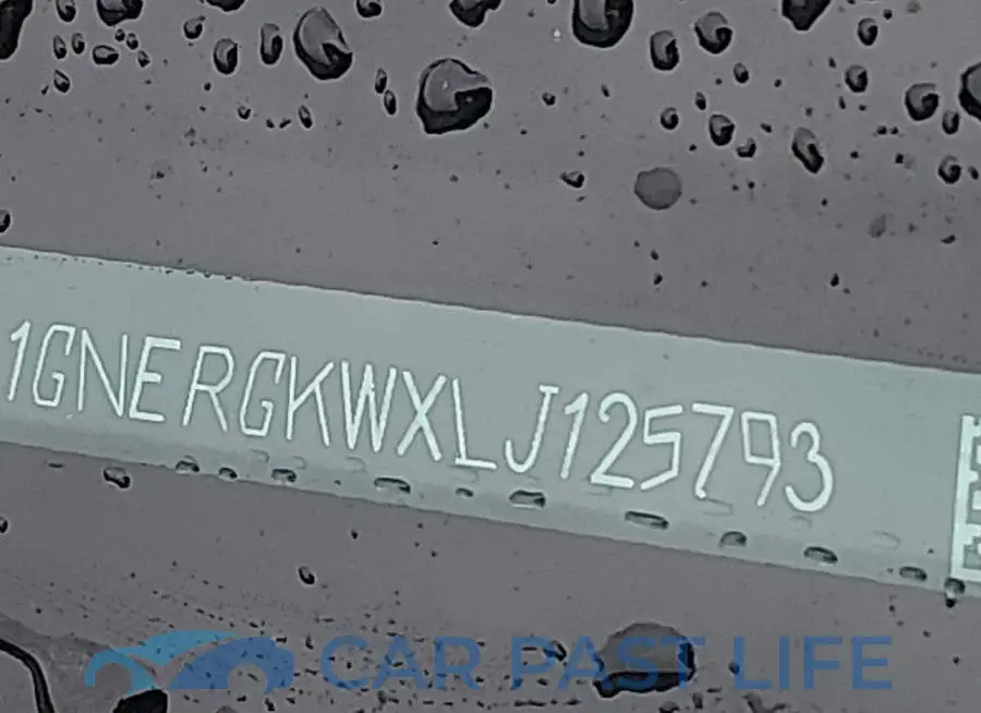 1GNERGKWXLJ125793# 9