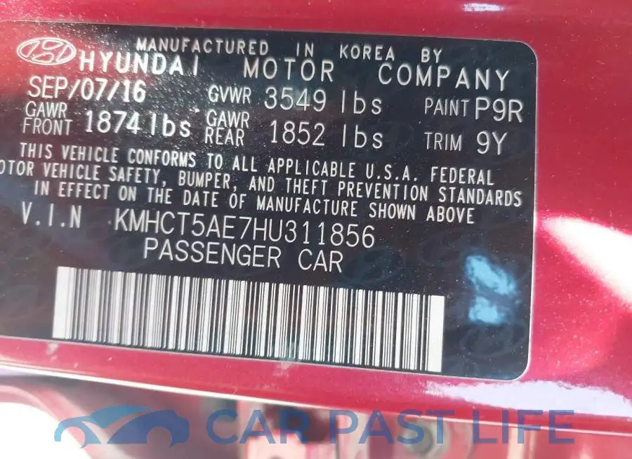 KMHCT5AE7HU311856# 9