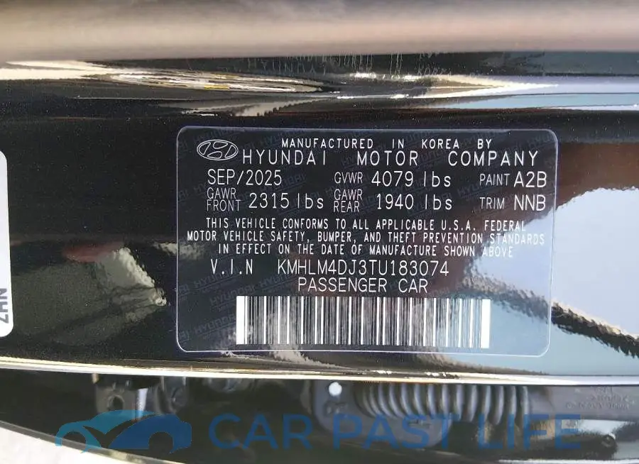 KMHLM4DJ3TU183074# 9
