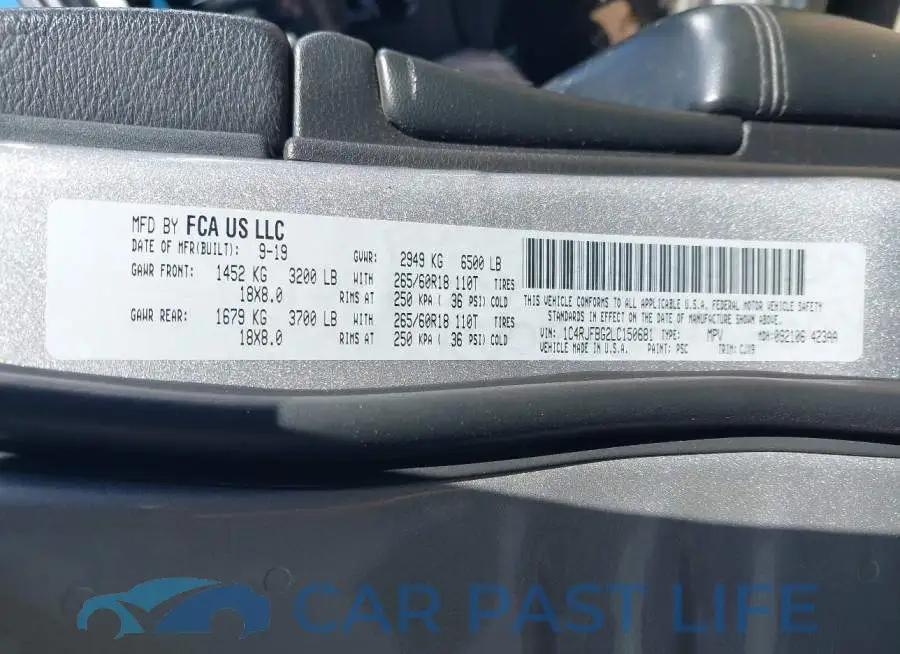 1C4RJFBG2LC150681# 9
