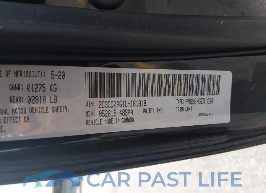 2C3CDZAG1LH161818# 9
