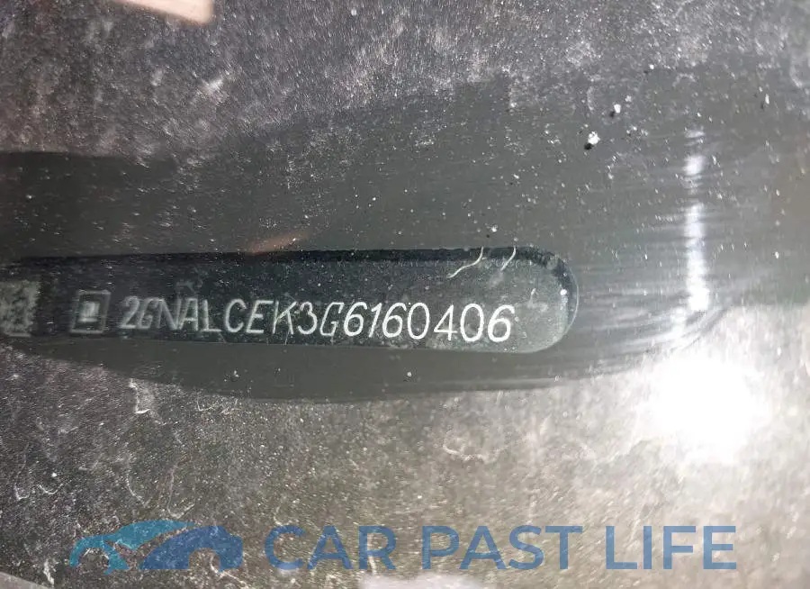 2GNALCEK3G6160406# 9