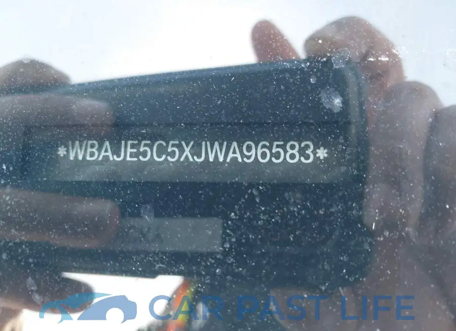 WBAJE5C5XJWA96583# 9