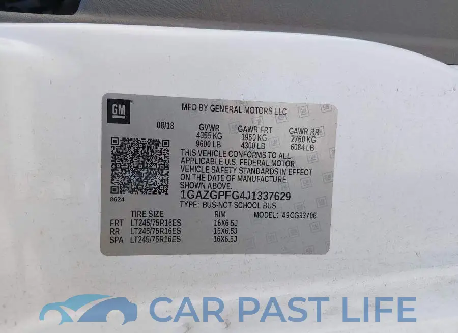 1GAZGPFG4J1337629# 9