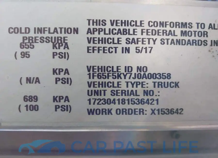 1F65F5KY7J0A00358# 8