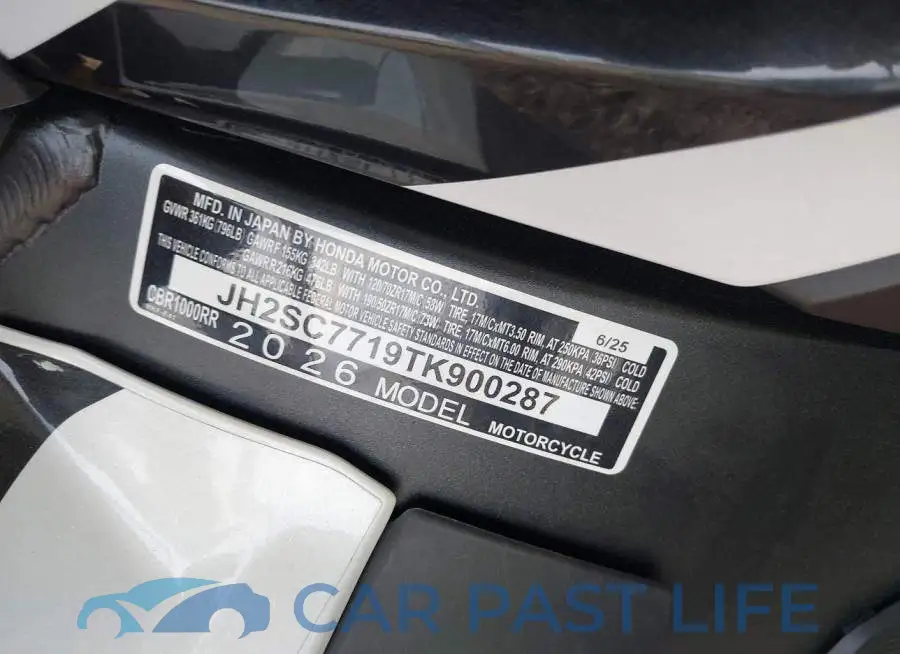 JH2SC7719TK900287# 10