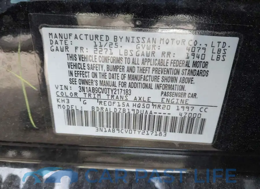 3N1AB9CV0TY217183# 9